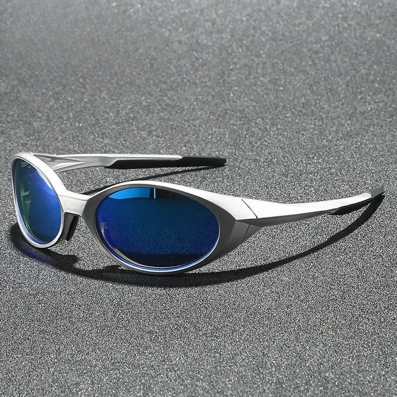 Мужские поляризационные солнцезащитные очки для активного отдыха Y2K для велоспорта, пеших прогулок, ретро, солнцезащитные, УФ-защита, дизайнерские, классические очки для вождения