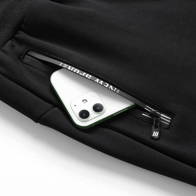 Повседневный спортивный велюровый худи с карманами на молнии