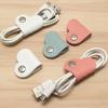 Heart-Shaped Cable Organizer | Stylish Design for Men and Women, Made from Soft, Durable and Easy to Use,Prevents Cable Tangling