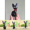 Black Cat Resin Miniatures With Handcrafted Style For Home Office Or Party Decor