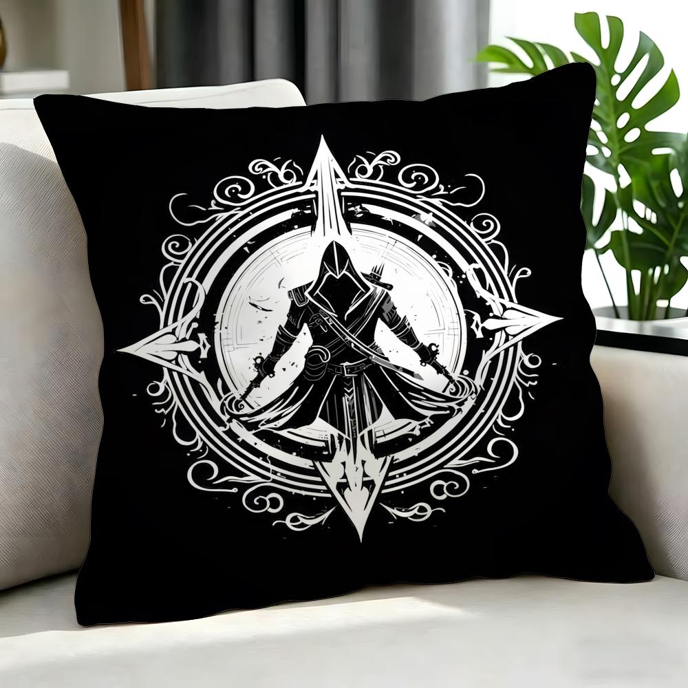 Игра Assassins Creed Shadows Наволочка Набор Наволочек Шт x x x Наволочка Декоративная Диван Домашний Декор