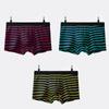 3pcs Stripe Sexy Men Underwear Boxer Shorts Panties Seamless Male Underwear Boxers Mens Underpants Bikini Lingerie Man Basic