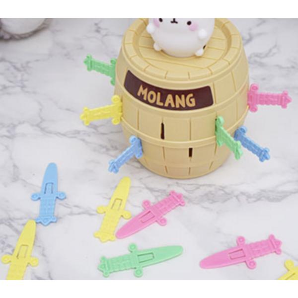 Мини-настольная игра B&C Molang Roulette, разноцветные корейские популярные игрушки