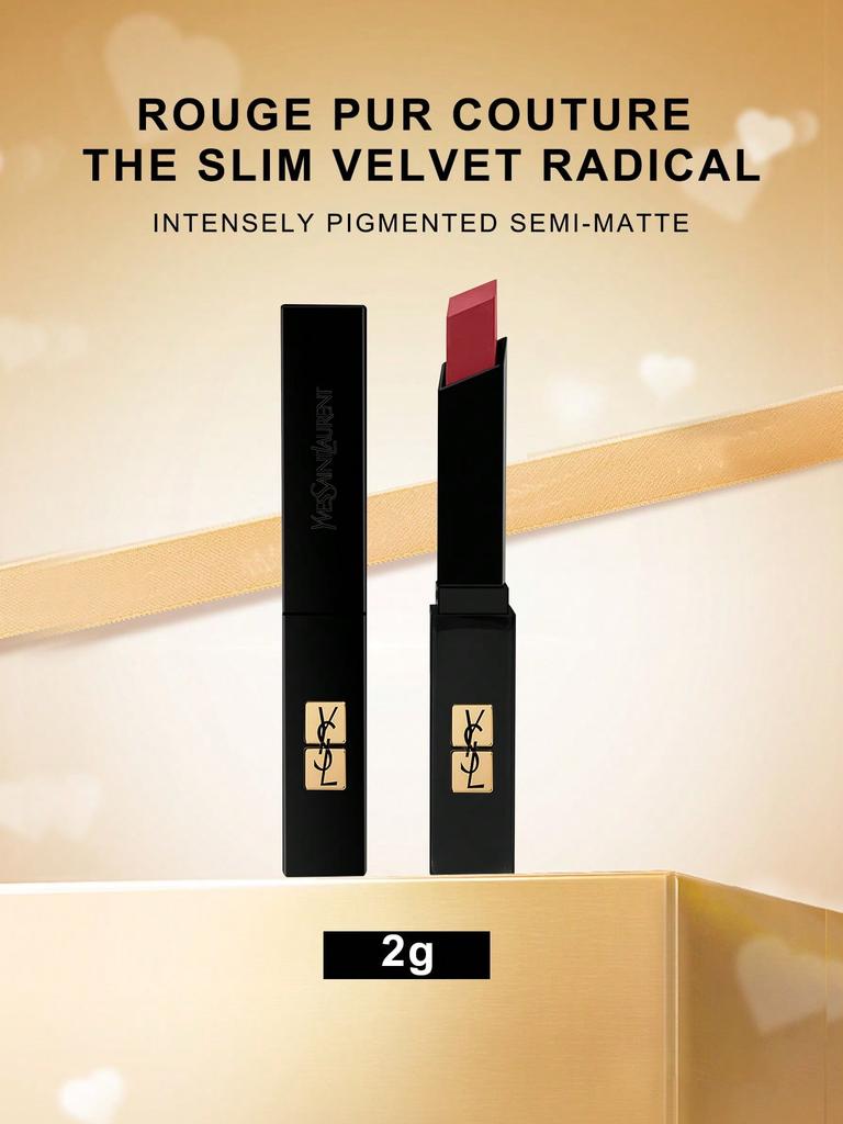 Yves Saint Laurent THE SLIM VELVET RADICAL Помада 2 г - Роскошный бархатно-матовый