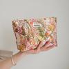 Женская косметичка с зелеными водорослями, средства по уходу за кожей, большая вместительная сумка для хранения, портативная дорожная сумка для туалетных принадлежностей, портмоне