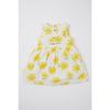 Baby Baby Вафельное платье без рукавов с цветочным узором