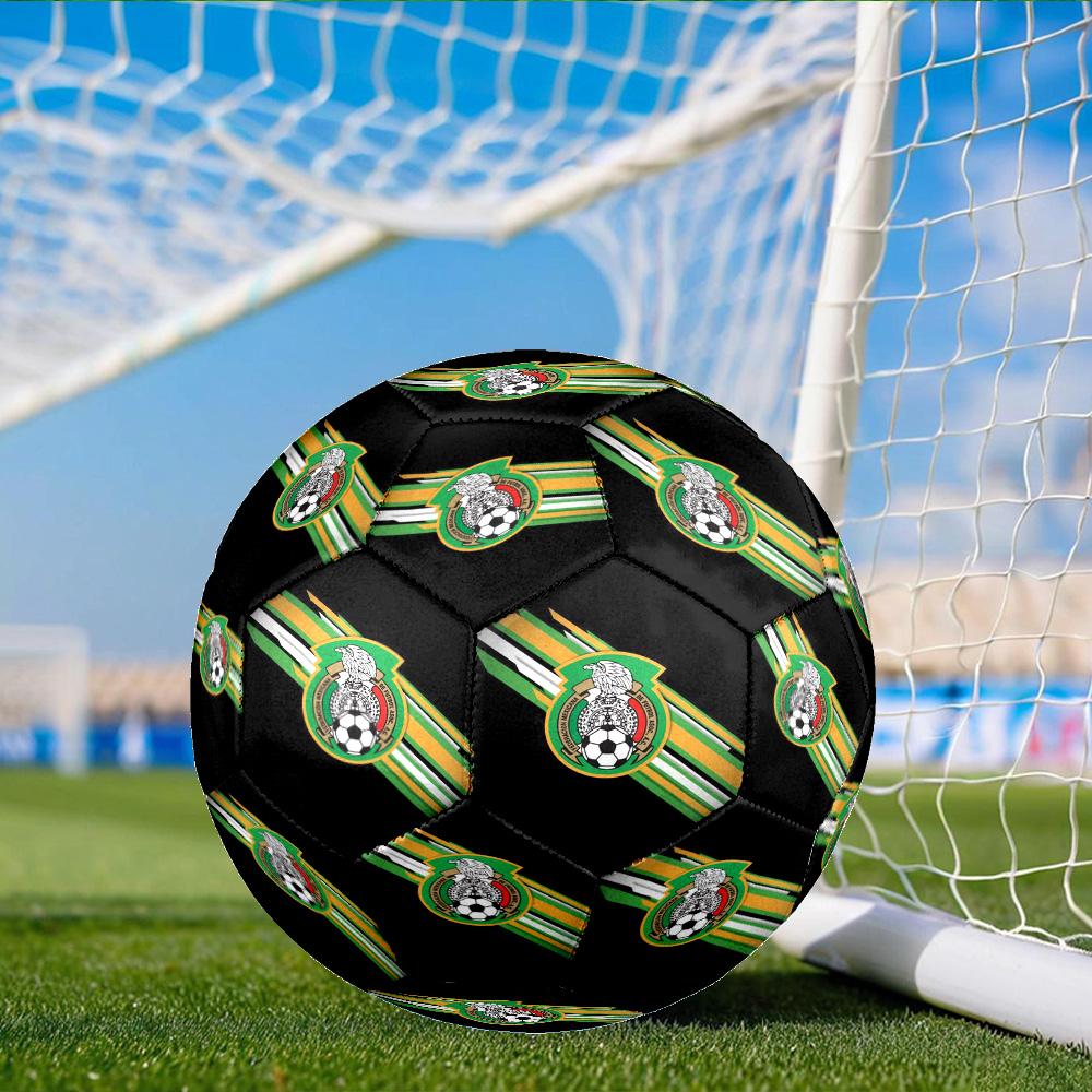 Ben Football Crest Printed Size 5 Soccer Balls, Anti-Slip, Protective Football, Outdoor Sport, a Unique Gift Suitable for him/her, Birthday