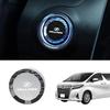 LUMIMAN Toyota VELLFIRE 30 Series Push Start Switch Crystal Engine Start Cover Start Button Cover Interior Parts Dress Up Crystal Style Exclusive