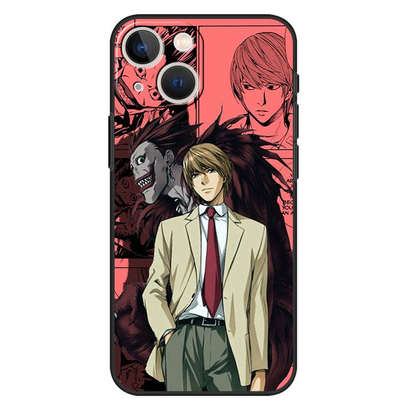 Чехол для iPhone 13 Pro Coque, чехлы для iPhone 11 12 pro max xr XS X 7 8 Plus 14 5 5S SE2020, чехол Gods of Death Note