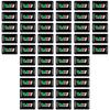 AAFM1 10/20/50pcs Car Window Lift Button Stickers Steering Wheel Badge Interior Decoration For Skoda VII VRS Yeti Fabia Octavia Kodiaq