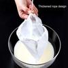 4Pcs Nylon Filter Bag Food-Grade Reusable Milk Cold Brew Coffee Strainer for Nut Juice Yogurt
