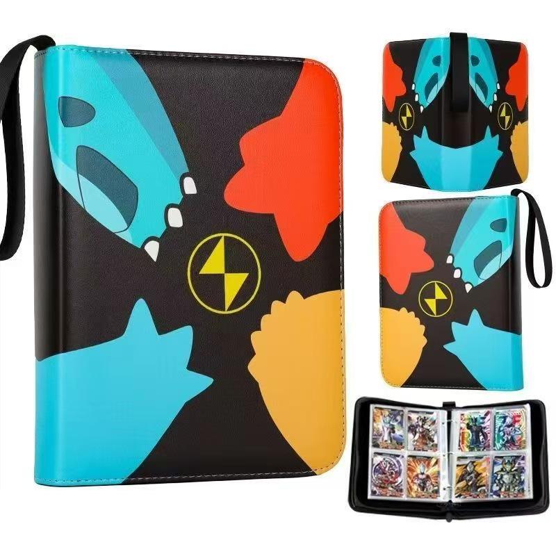 Pokémon Card Collection Book: 4-Grid & 9-Grid PU Game Album