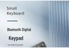 JOMAA Беспроводная перезаряжаемая цифровая клавиатура Dual Bluetooth для офиса и финансов