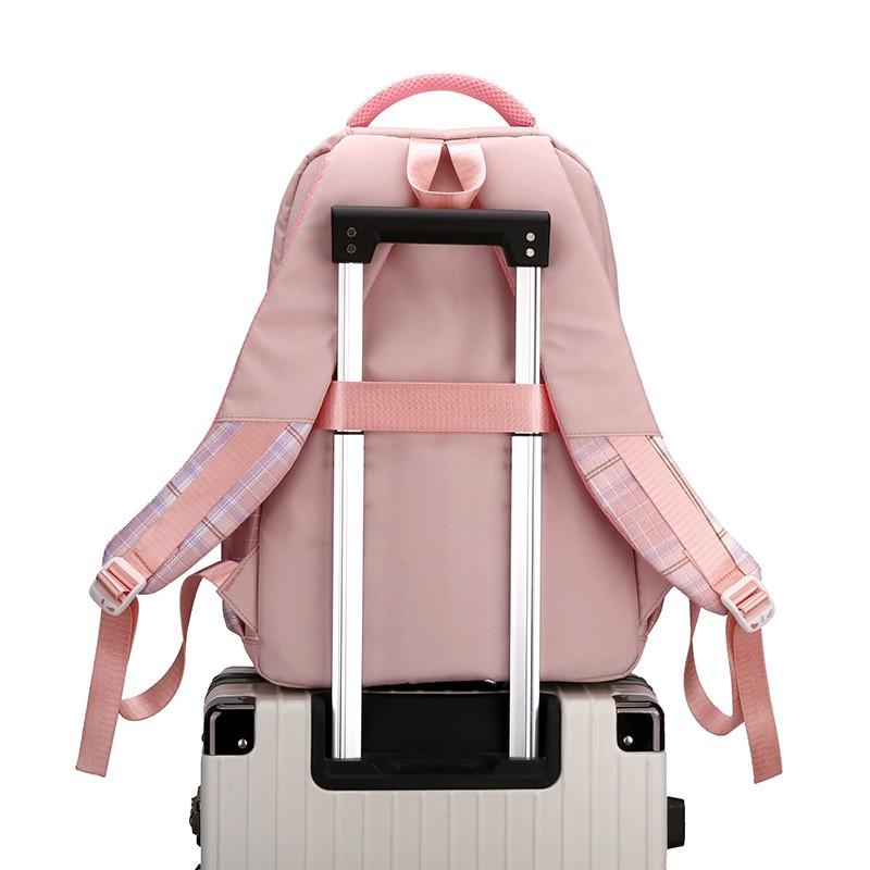 Japanese Anime Style Youth Backpack Students - Large Capacity School Bag With Laptop Sleeve Zippered Pockets