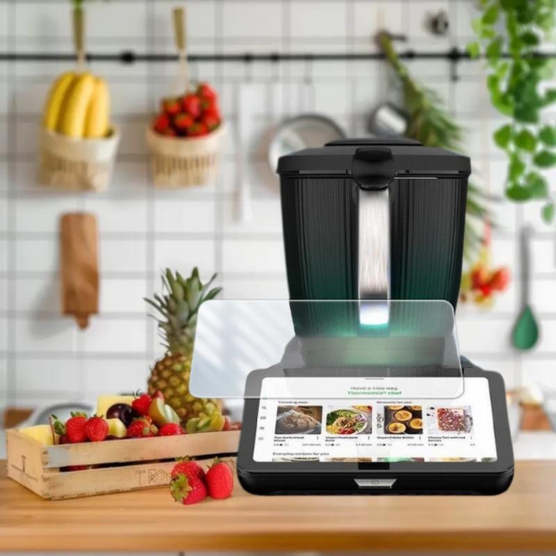 Защитное стекло для экрана Thermomix TM7, устойчивое к царапинам и отпечаткам пальцев, из высокоалюмосиликатного стекла, прозрачное, аксессуары для блендера