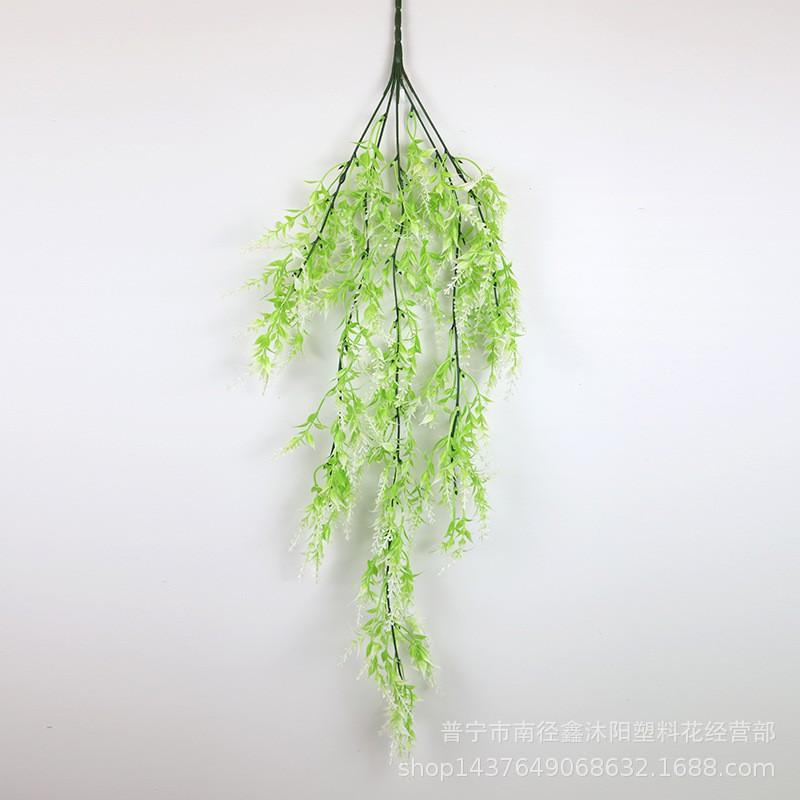 Artificial Wisteria Vine With Green Leaves Indoor Ceiling Decor Wedding Photography Home Styling