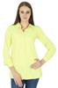 Top Cotton Shirt Long Sleeve Solid Short Kurta Women Clothing