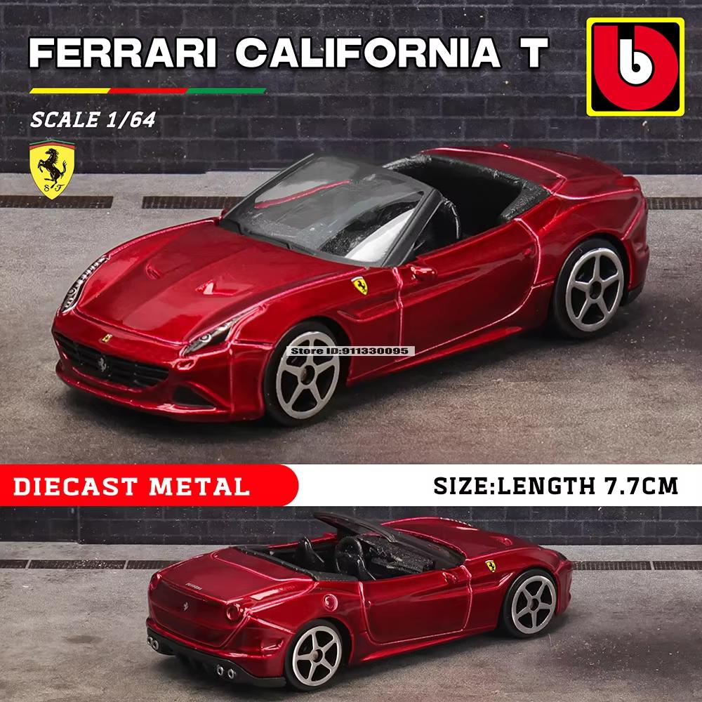 Ббураго 1:64 Серия Ferrari California T 488 PISTA ROMA сплав роскошный автомобиль литьевая модель автомобиля игрушка коллекция подарок