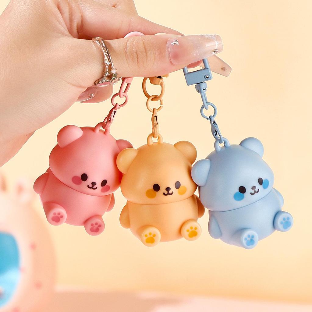 Newcomer Exclusive: Little Bear Lip Balm - Moisturizing, Hydrating, Cute Lipstick with Fade Lip Lines Effect