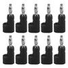 10pcs 4mm Stackable Banana Plug Connectors Solderless Banana Plugs for Security Accessories
