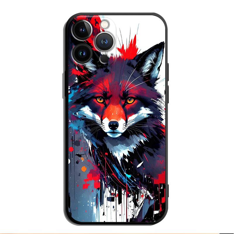 Чехол для телефона с волком для iPhone Samsung Galaxy Redmi Xiaomi Oppo OnePlus Note SA 7 8 9 10 11 12 13 14 20 21 22 23 53 54 Pro Max Plus Ultra TPU Soft