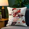 Beautiful illustrations in cartoon books  Pillow Case Natural Linen Pillow Case DoubleSided Decor Sofa Pillowcase Home Decor