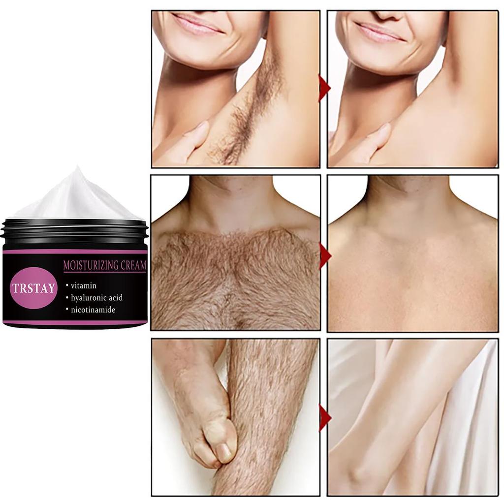 Moisturizing Hair Removal Cream To Brighten Skin Tone, Moisturize, Lighten Dullness, and Firm Skin