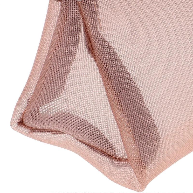 Transparent Mesh Pencil Bag for Storage 3Pcs Large Capacity Triangular Cases