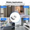Tuya Zigbee Door Window Sensor Alarm Detector Burglar Magnetic Anti-Thief Contact Sensor For Z2M Smart Life Smart Home Security