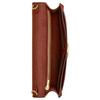 Coach Tabby 20 Classic Monogram Print Metal Logo Exquisite Calfskin Shoulder Bag Small Women shoulder bag Brass Havana Caramel CE774-B4XHG