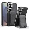 Чехол для Samsung Galaxy S26 Ultra S 26 Plus Защитный с отделениями для карт Кожаный Держатель Magsafe Задняя крышка для мобильного телефона