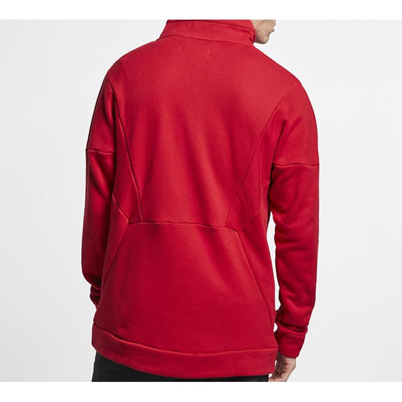 Jordan Sweatshirts Men's Red Turtleneck Moderate Regular AV2293-687