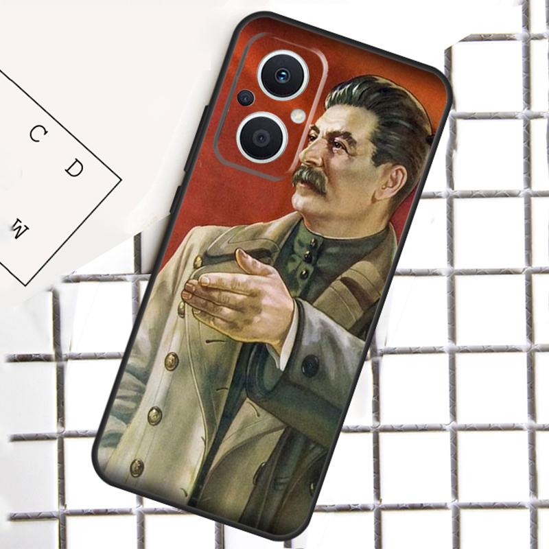 Russian Stalin Ussr Phone Case For OPPO Reno 8T 7 8 Lite 14F 14 13 12 11 F 10 Pro OPPO Find X8 X6 X5 Pro Cover