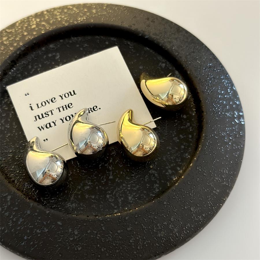 Модный подарок для девочек, минималистичные серьги-гвоздики в форме капель, милые акриловые серьги-гвоздики для женщин, ювелирные изделия, подарки, серьги