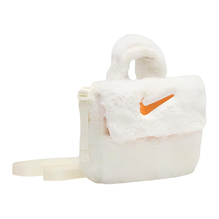 New Nike Big Kids' Faux Fur Crossbody Bag 1L FZ1329-113