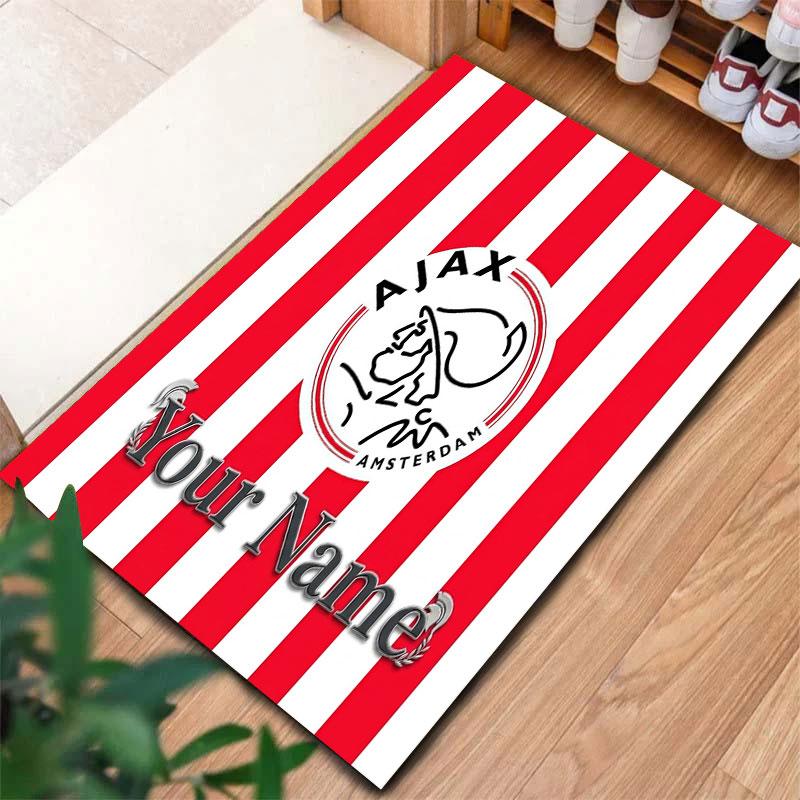 AFC Ajax Custom Name Carpet Rug for Living Room Bedroom Home Sofa Decoration,Kids play Non-slip Floor Mat