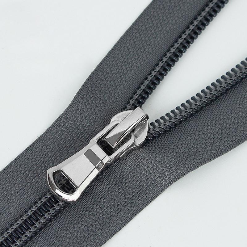 5 Items 40-80cm (15-31 Inch ) Nylon Open-End Zip Zipper 5# For Apparel Outerwear Tailor Sewing Crafts Nylon Zippers Accessories 13 Color