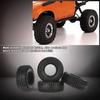 4 Piezas Austar 1.9"100 Mm 1/10 Llantas Para 1/10 RC4WD D90 RC Rock Crawler