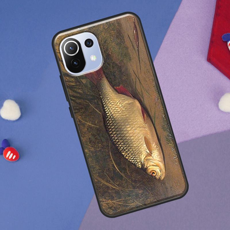 Chub Carp Fish Cover For Xiaomi 14 Ultra 13 11T 12T 13T 14T Pro POCO X7 X6 Pro X3 X5 F3 F5 M6 F6 Pro Case