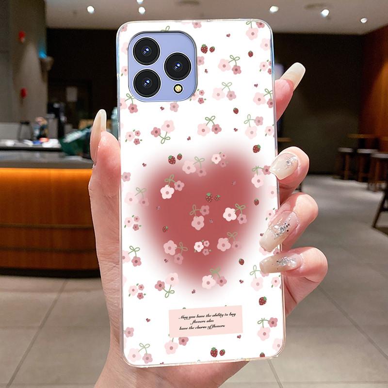 Чехол для телефона Cubot P80 Coque Бабочка Бант Защитный корпус CubotP80 Чехол Capa Прозрачный Мягкий Силикон TPU Покрытие Funda