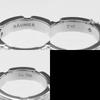 CHANEL Ultra Small Ring K18 white gold/diamond/ceramic #4.1(US Size) 4.74g Women Used