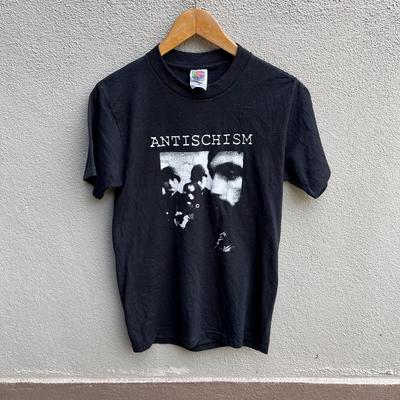 Vintage 90s ANTISCHISM Band Tee / Hardcore Punk / Crust Punk / Vintage Band