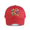 Whimsical Peg Doll People Characters Community Workers Family Set Baseball Cap Fashion Unisex Sunhat Womens Outdoor Sports