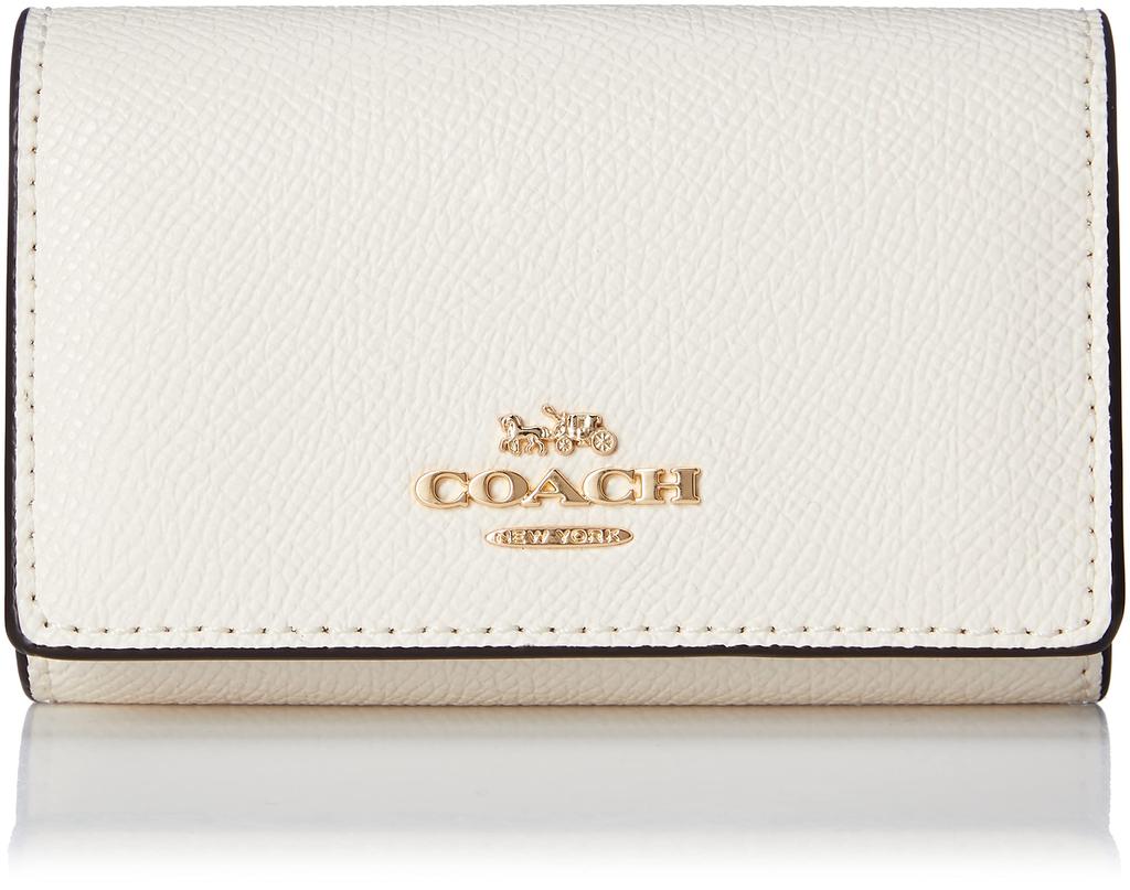 Key Case 76741 [Coach] Women's Im/Chalk [Item]