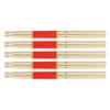 12 Pairs Maple Drum Stick 7A Wood Drumstick for Beginners Student Rock Band Percussion Accessories