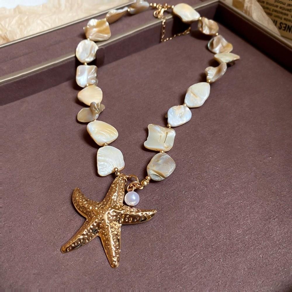 Неправильной формы ракушка, ожерелье, богемный стиль, чокер из ракушек, новая цепочка для ключицы, женская мода