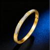 Four-leaf Clover Inlaid Double Row Women's European and American Fashion Bracelet
