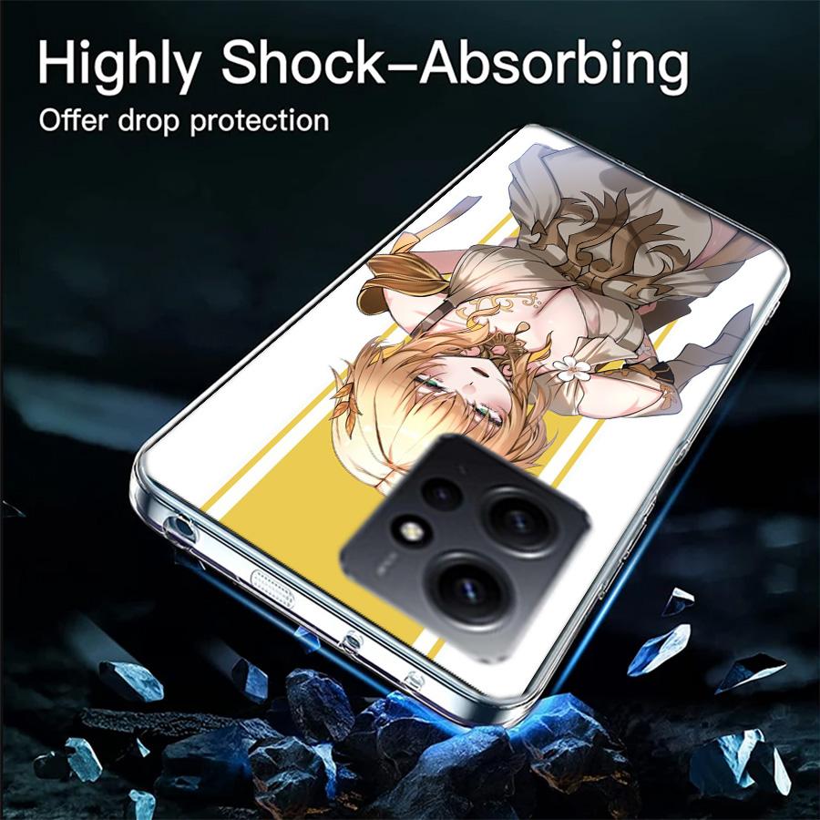 Star Rail Aglaea Phone Case For Redmi 12 13C 12C 15C 9 10 10C Note 13 Pro Plus 14 15 Pro 9T 9C 9A TPU Soft Cover Clear Cell Case