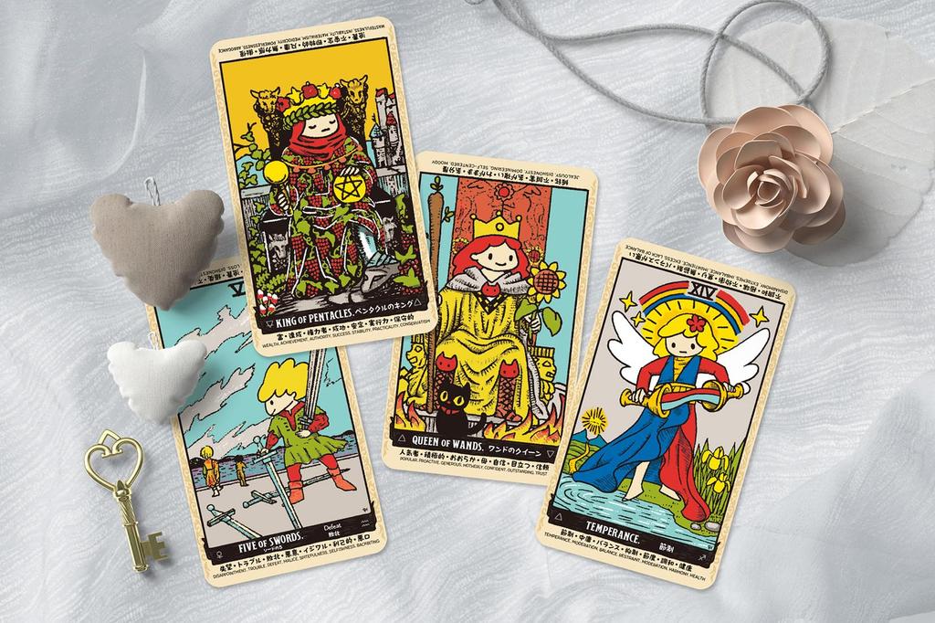 Your tarot readings heal me Full Deck Tarot Ryoko Yabuuchi Board Game easy-going #YuruFortune-telling Edition/Yuru