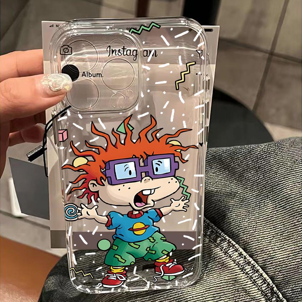 Cartoon R-Rugrats Phone Case For Samsung Galaxy A16 A07 A17 A36 A26 A56 A55 A35 A25 A15 A05s A54 A24 A14 A06 A05 A13 A53 4G 5G